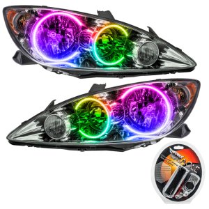 Toyota Camry Headlight Assemblies - ORACLE Lighting - ColorSHIFT - `05-`06